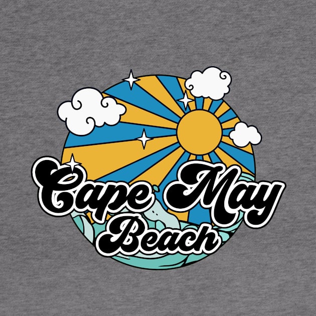 Groovy Beaches Cape May Beach by walaodesigns